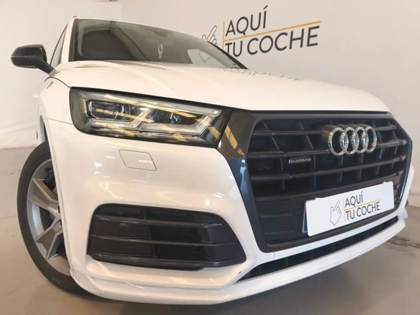 Audi Q5 35 TDI Black line quattro-ultra S tronic 120kW Blanc - 1