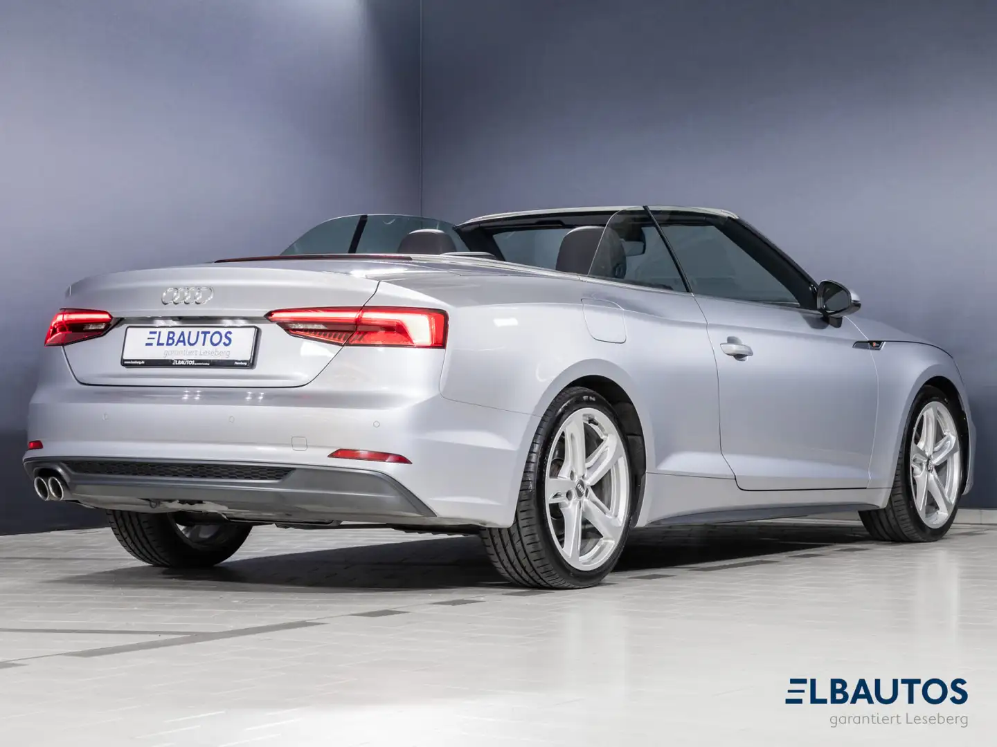 Audi A5 A5 Cabriolet 2.0 TDI S-Line Kamera/Navi Plus/LED Silber - 2