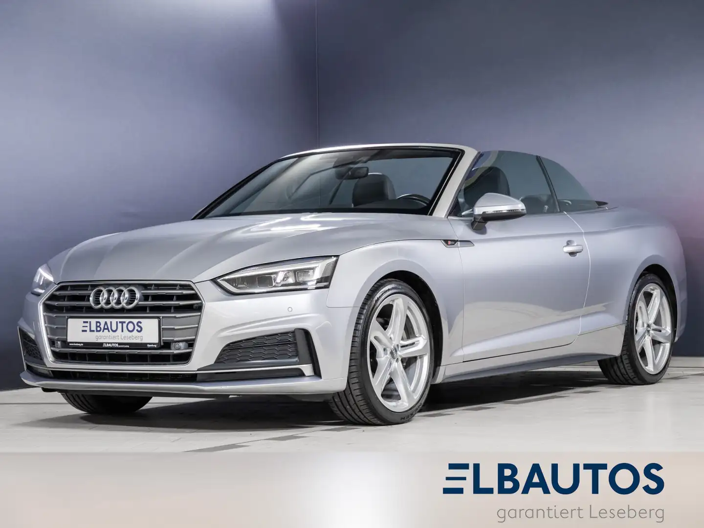 Audi A5 A5 Cabriolet 2.0 TDI S-Line Kamera/Navi Plus/LED Silber - 1