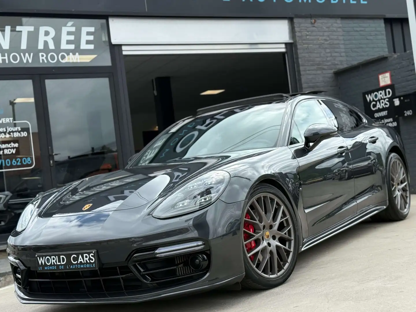 Porsche Panamera Panamera 4S 2.9 V6 Bi-Turbo Executive PDK PANO Gris - 1