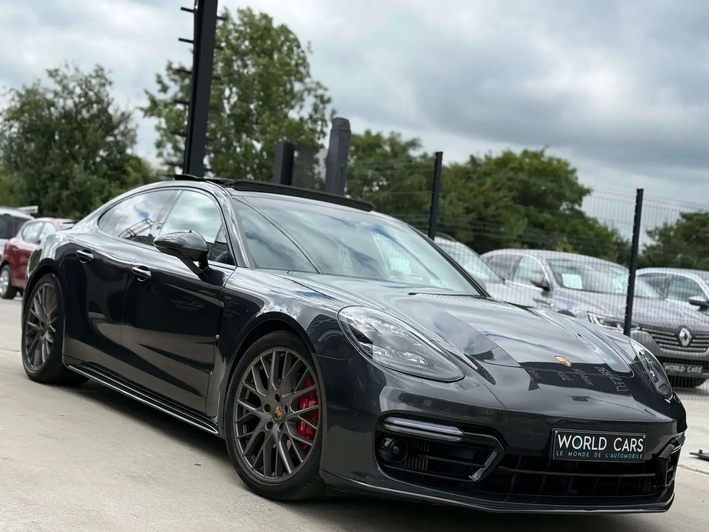 Porsche Panamera Panamera 4S 2.9 V6 Bi-Turbo Executive PDK PANO Gris - 2