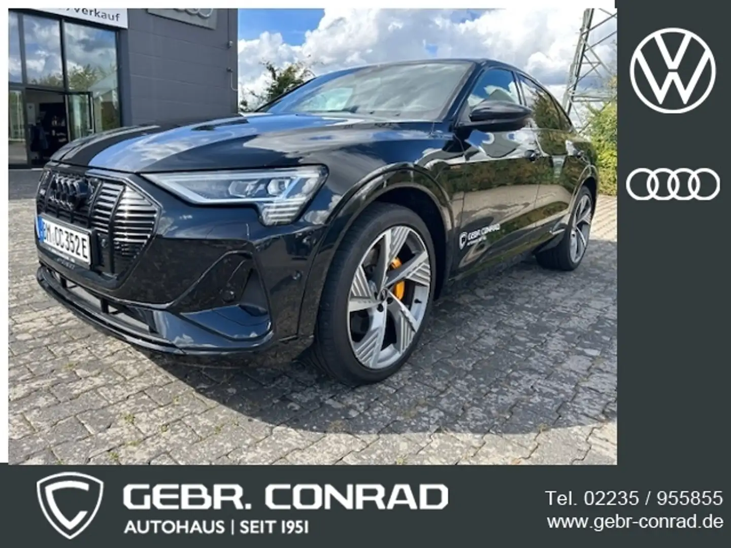 Audi e-tron Sportback 55 "S line", NP: 108.000 € Schwarz - 1