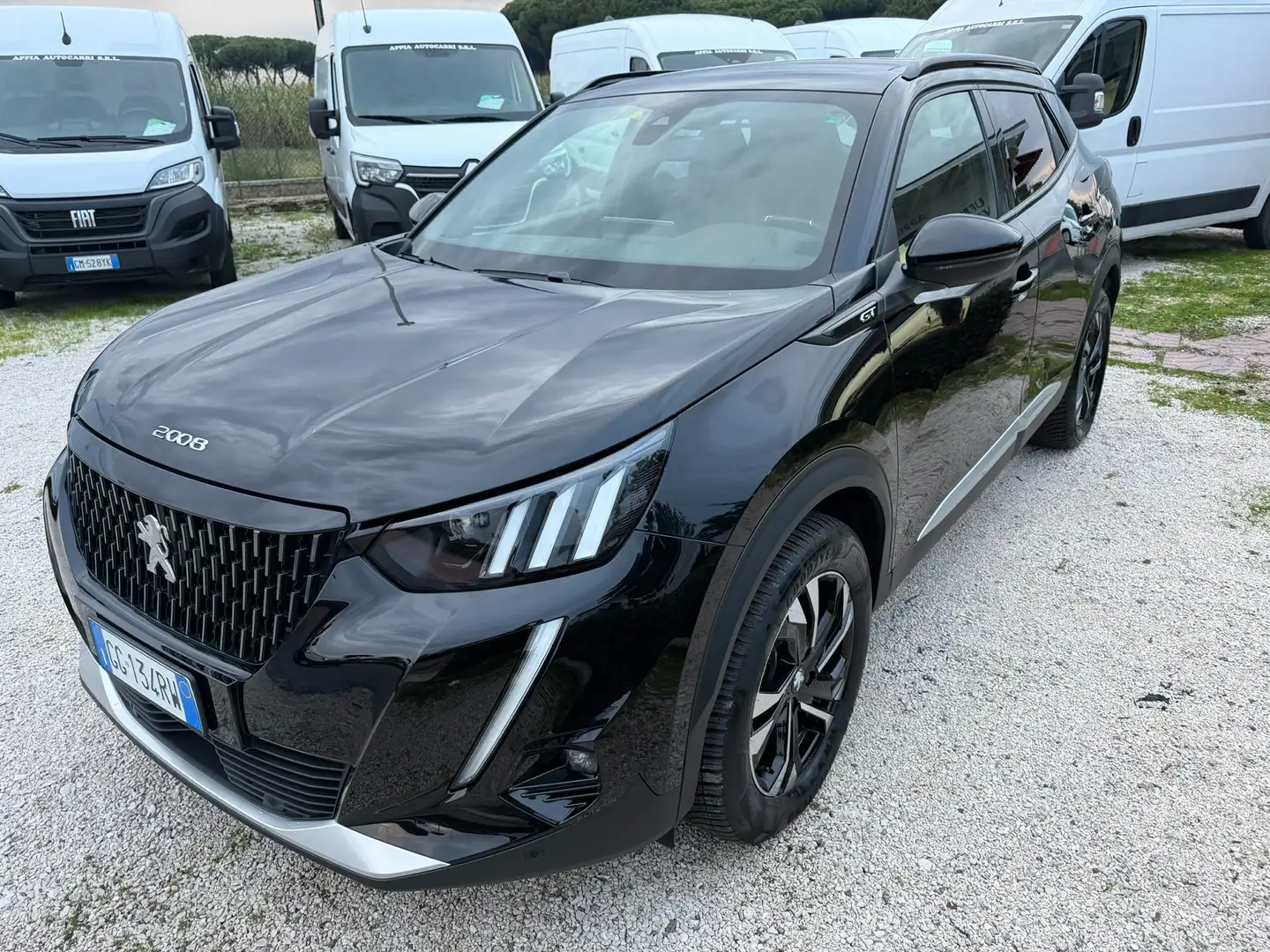 Peugeot 2008 1.2 130CV EAT8 GT UNIPRO/TETTO/FULL LED Schwarz - 2