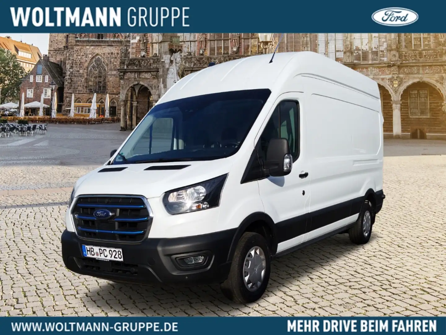 Ford Transit Kasten E 350 L3 Trend Navi Klimaautom DAB SHZ Keyl Weiß - 1