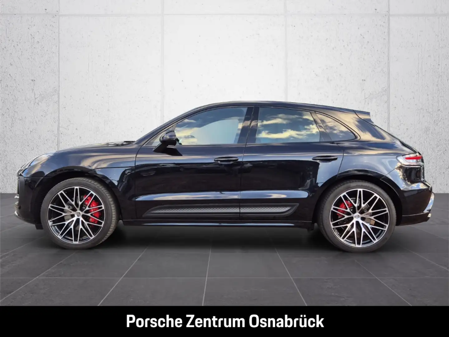 Porsche Macan S Pano Luft Burmester 18-Wege Standhz 21-Zoll Spor Schwarz - 2