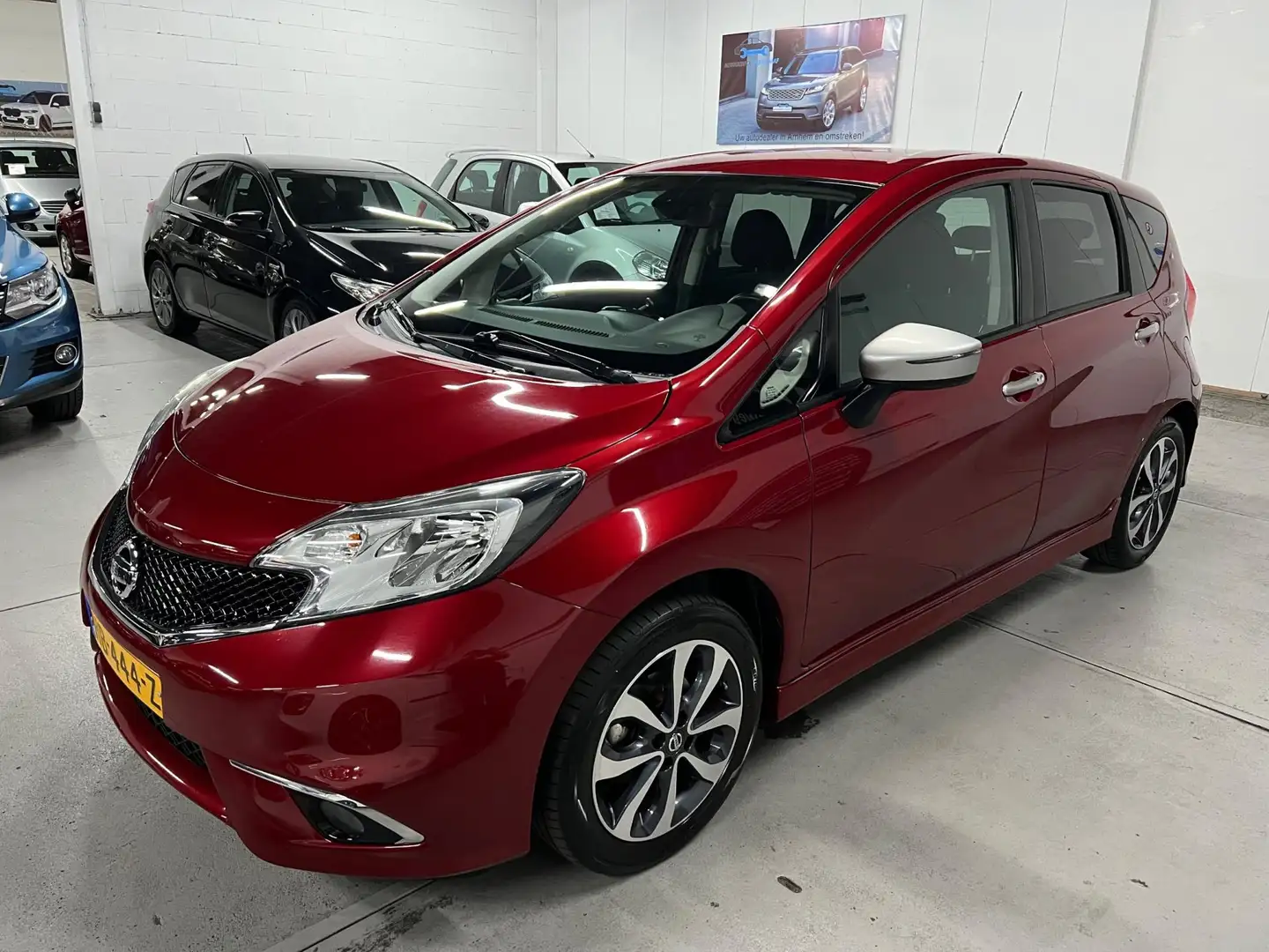 Nissan Note 1.2 N-TEC CAMERA / NAVIGATIE / LM VELGEN Rojo - 2