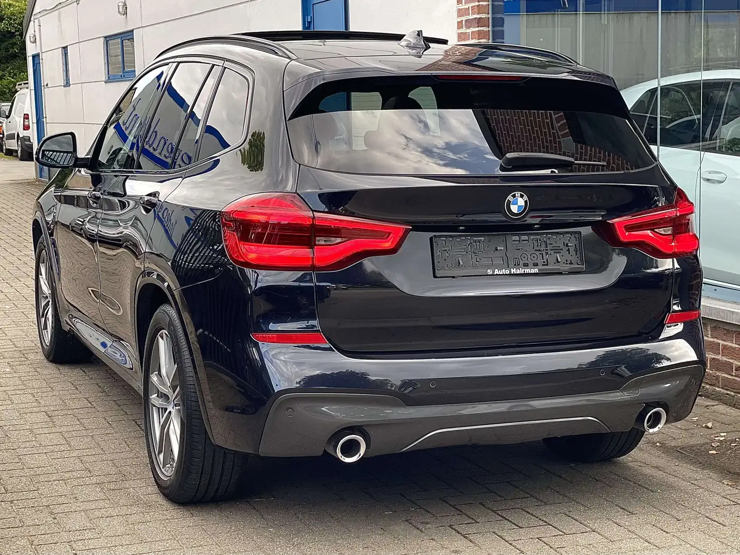 BMW X3 2.0 dA xDrive20/PACK-M/TOIT PANO Blauw - 2