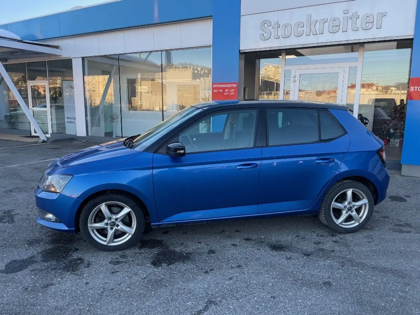 Skoda Fabia Style 1,2 TSI*GLASDACH*NAVI*TEMPO*SZH*PDC Blau - 2