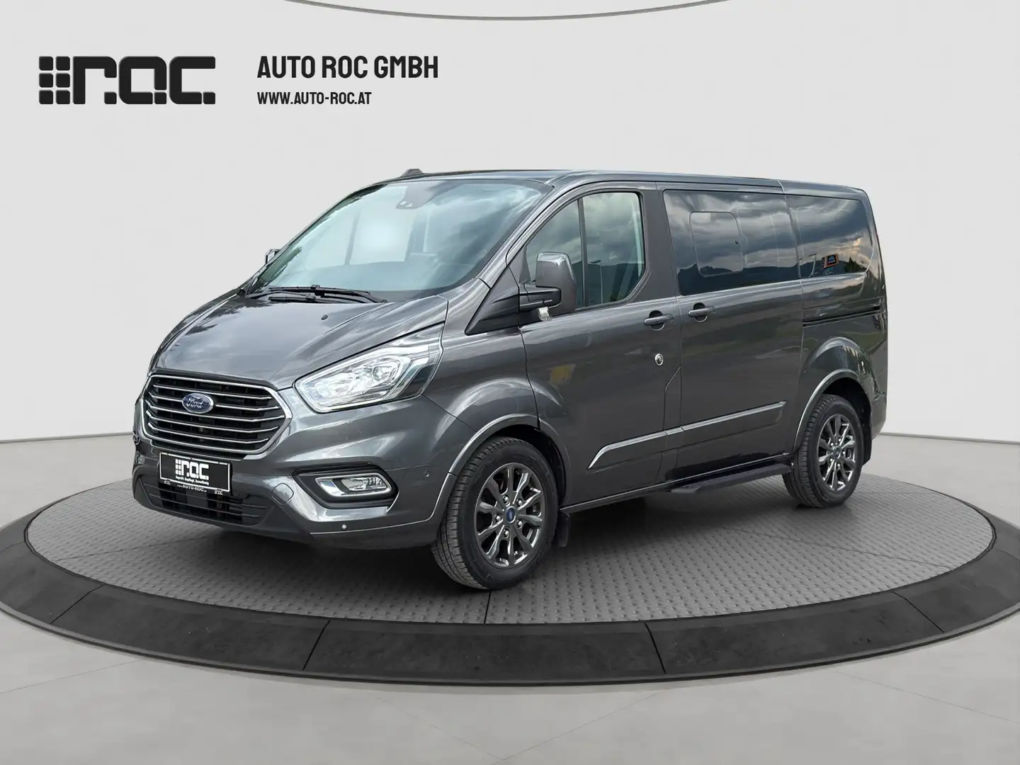 Ford Tourneo Custom 2.0 TDCi 320 L1 Titanium AHK/Navi/Kamera/Zusatzhe Grau - 1