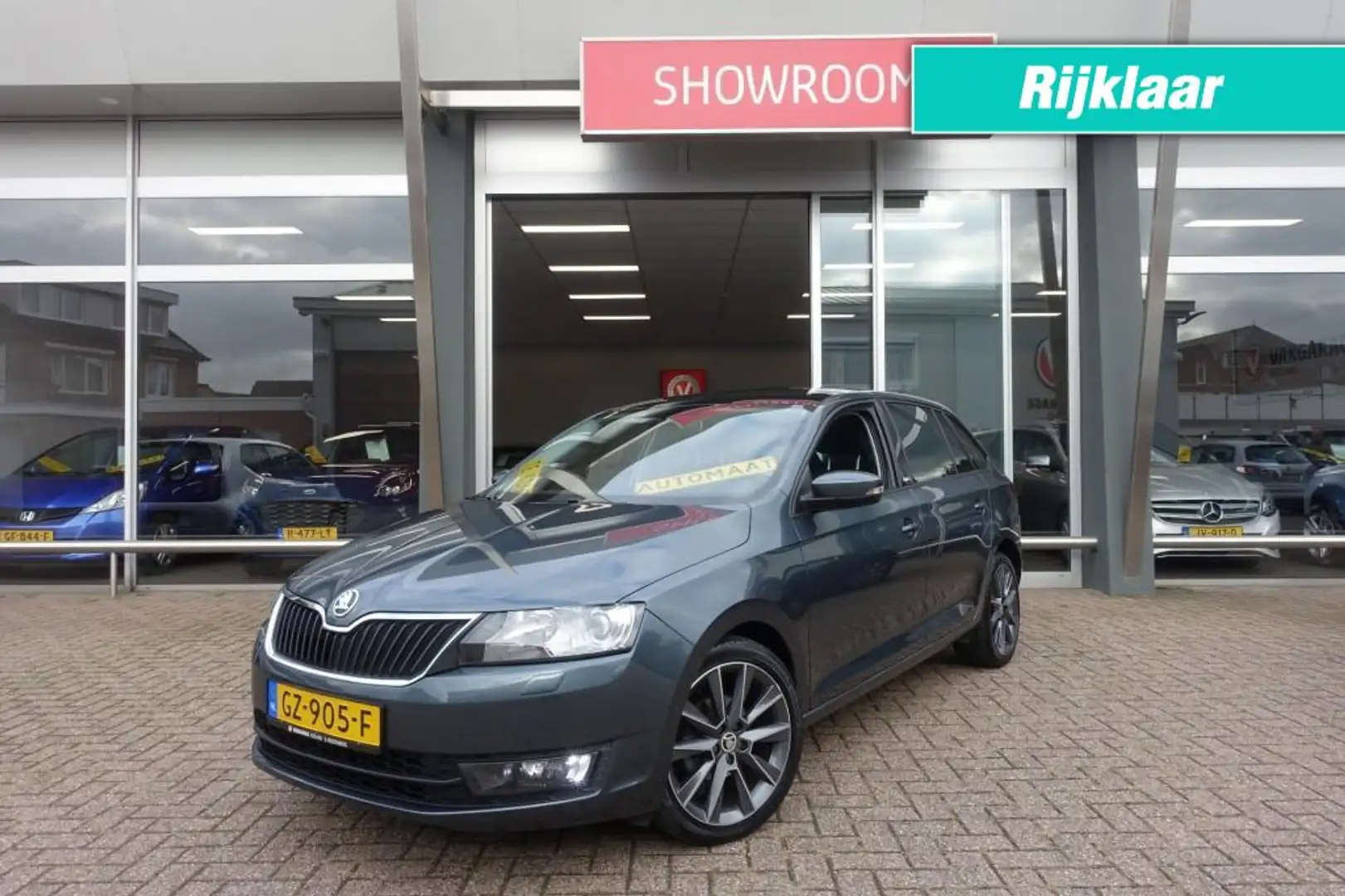 Skoda Rapid/Spaceback 1.2 TSI GRT EDITION (All in prijs) Gris - 1