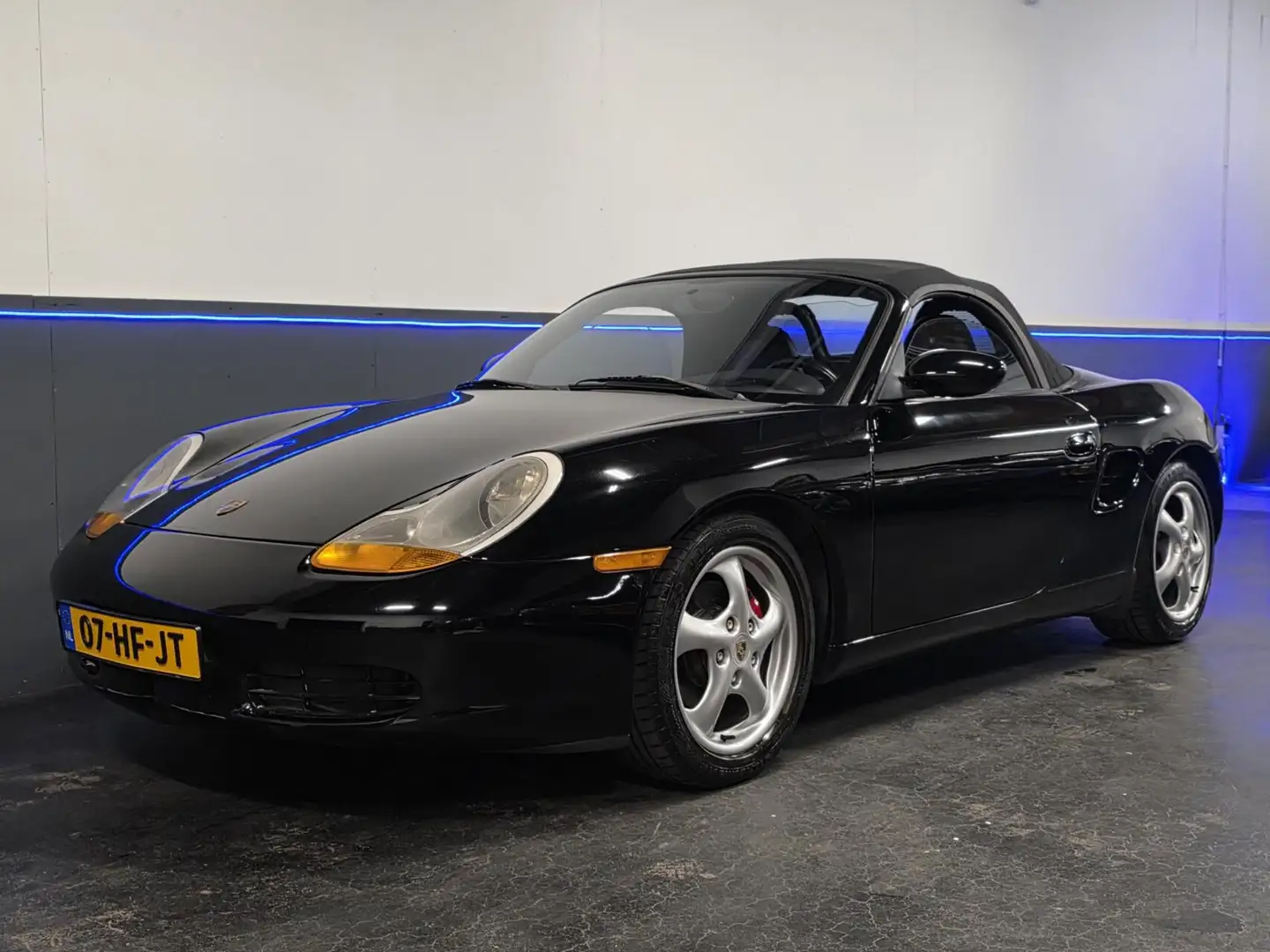 Porsche Boxster 2.5 Tiptronic | Automaat | Leder | Cabrio Zwart - 2