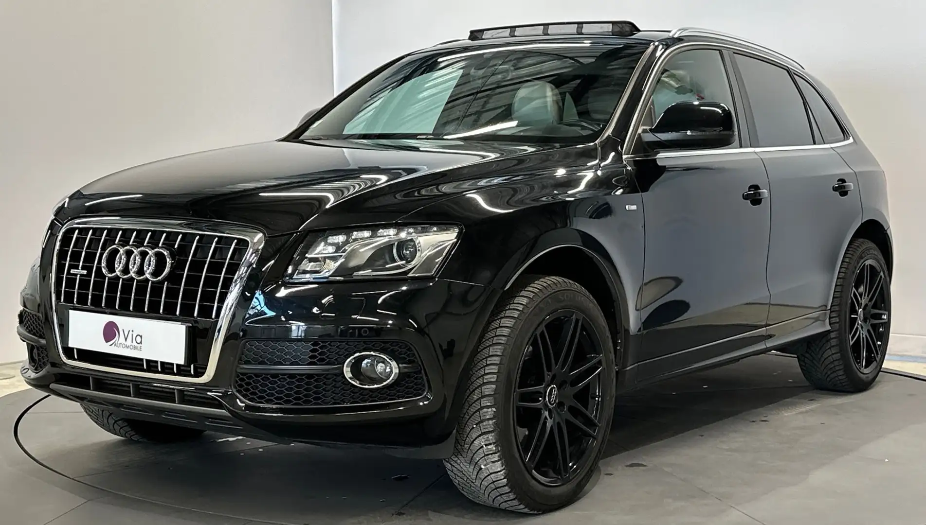 Audi Q5 V6 3.0 TDI 240 Quattro S LINE TOIT OUVRANT PANO Noir - 1