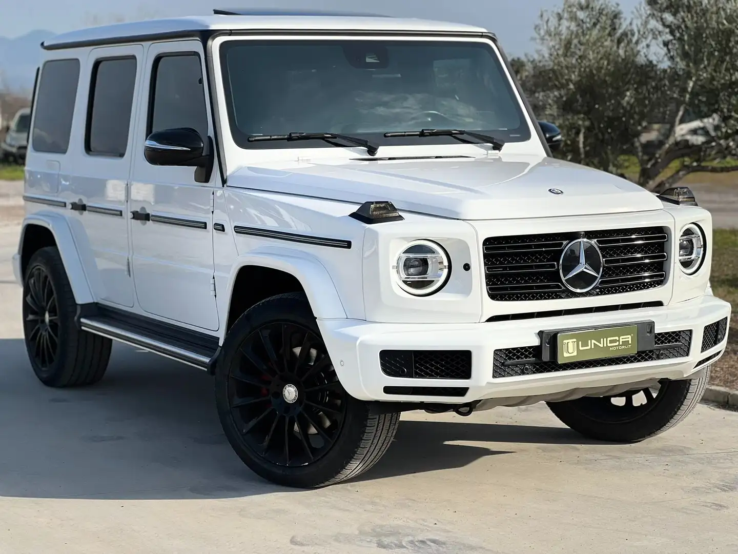Mercedes-Benz G 350 d 3.0 286cv Premium Plus TETTO Blanc - 1