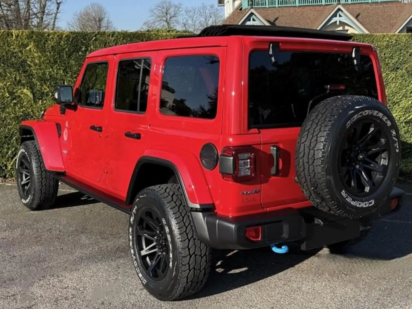 Jeep Wrangler 2.0 T 380ch 4xe Sahara Command-Trac MY24 Rouge - 2