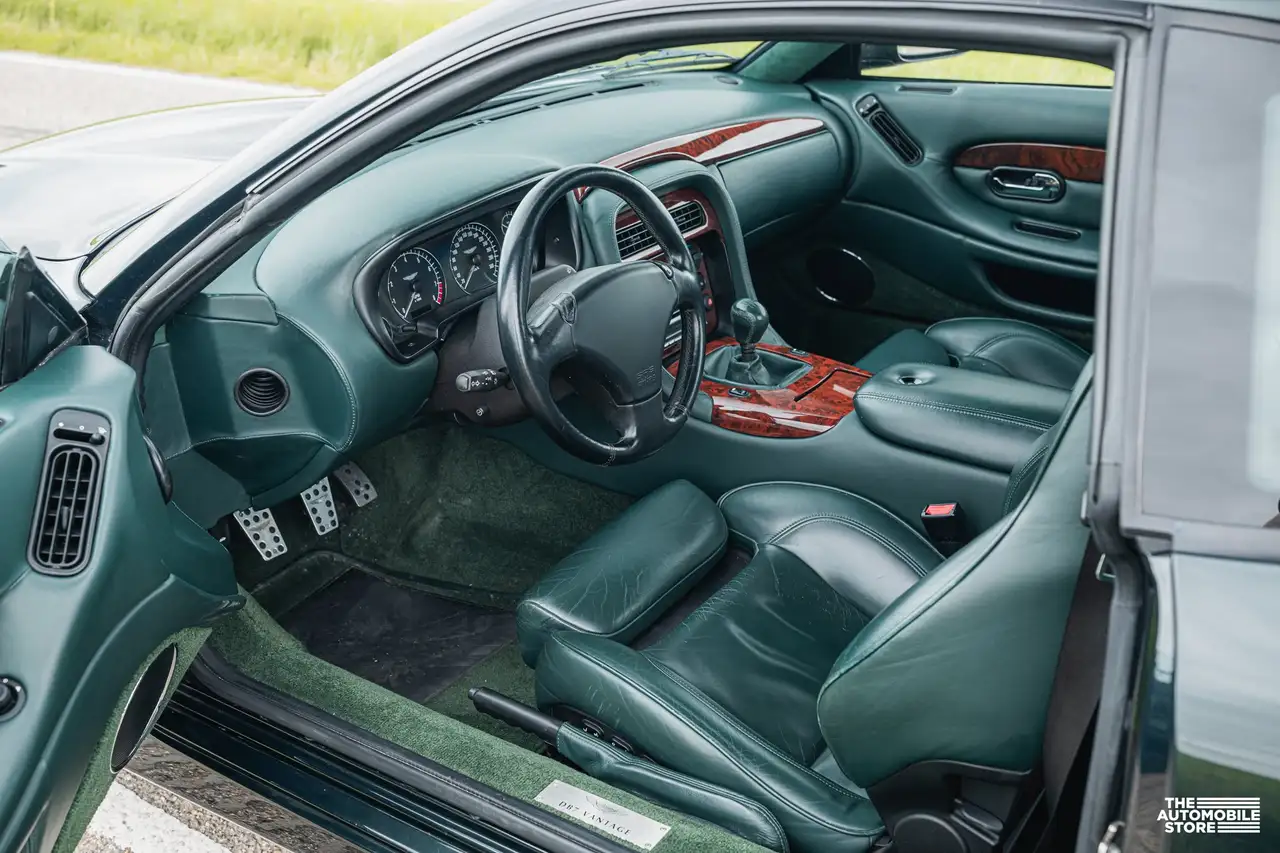 Aston Martin DB7 V12 Vantage manual Pentland Green, foto 8