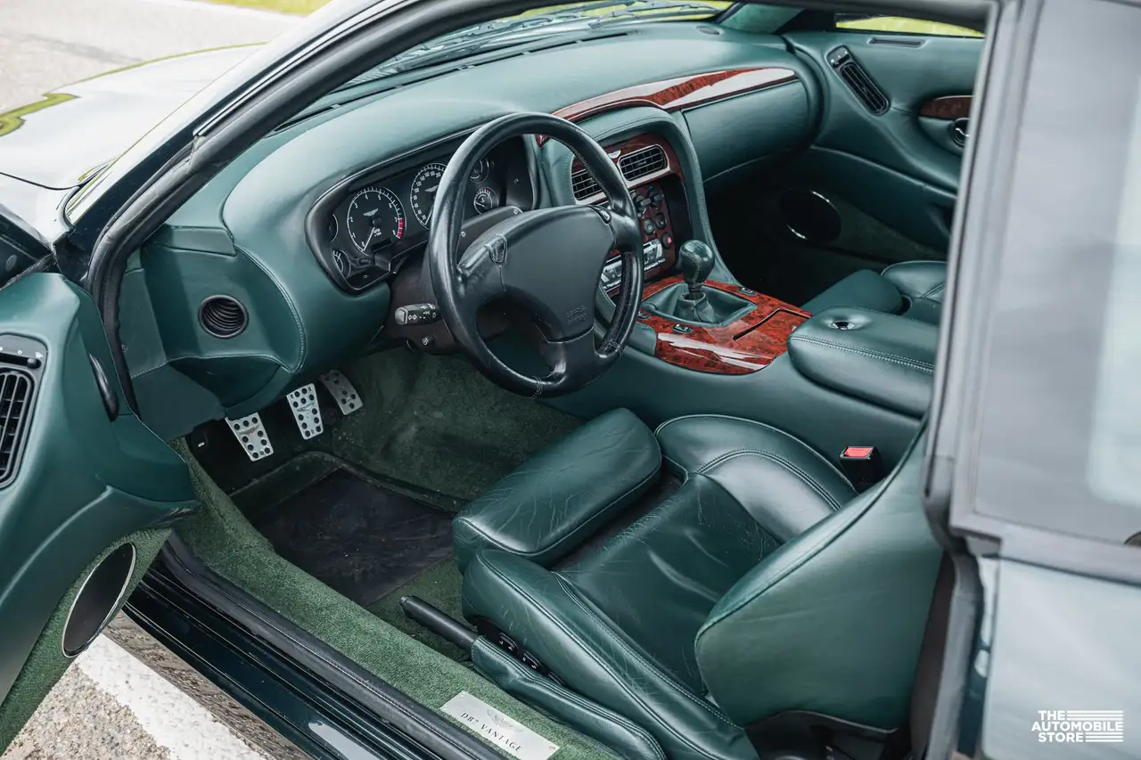 Aston Martin DB7 V12 Vantage manual Pentland Green, foto 9