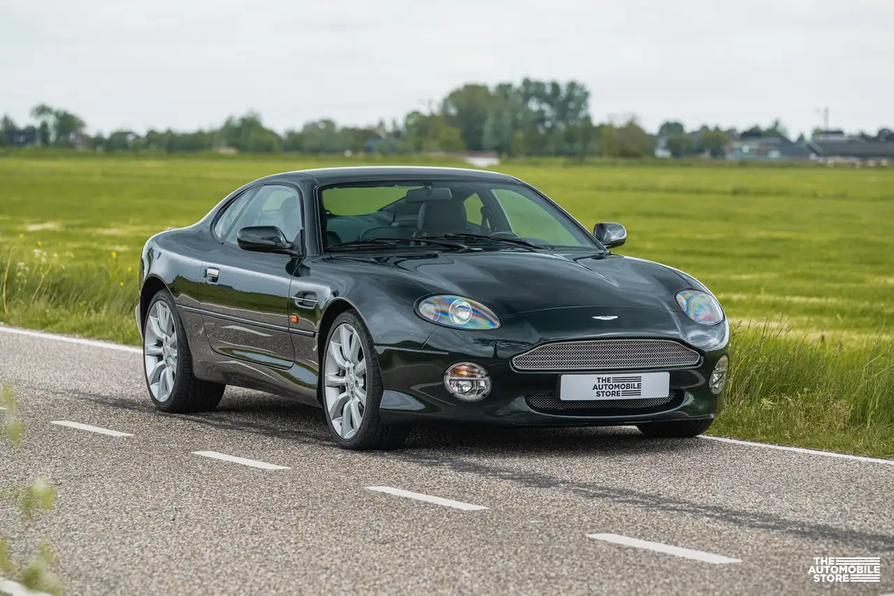 Aston Martin DB7 V12 Vantage manual Pentland Green, foto 5