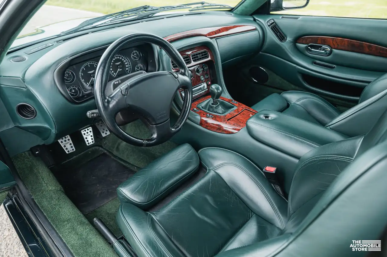 Aston Martin DB7 V12 Vantage manual Pentland Green, foto 10