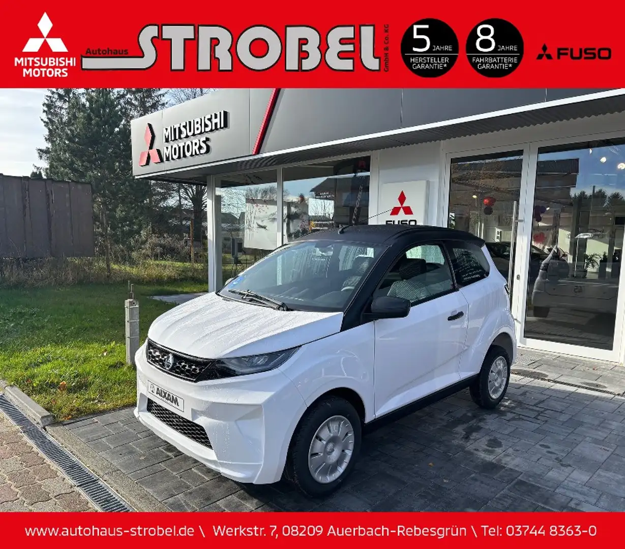 Aixam A. Aixam Crossline Pack *RADIO-DAB+BLUETH*LED-LICHT Wit - 1