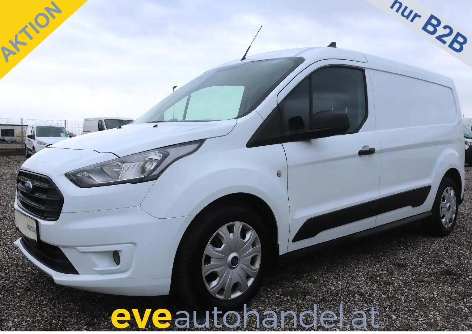 Ford Transit Connect L2 Kasten /€ 12.500,- netto/ 3x Sitze AHK TEMP Weiß - 1
