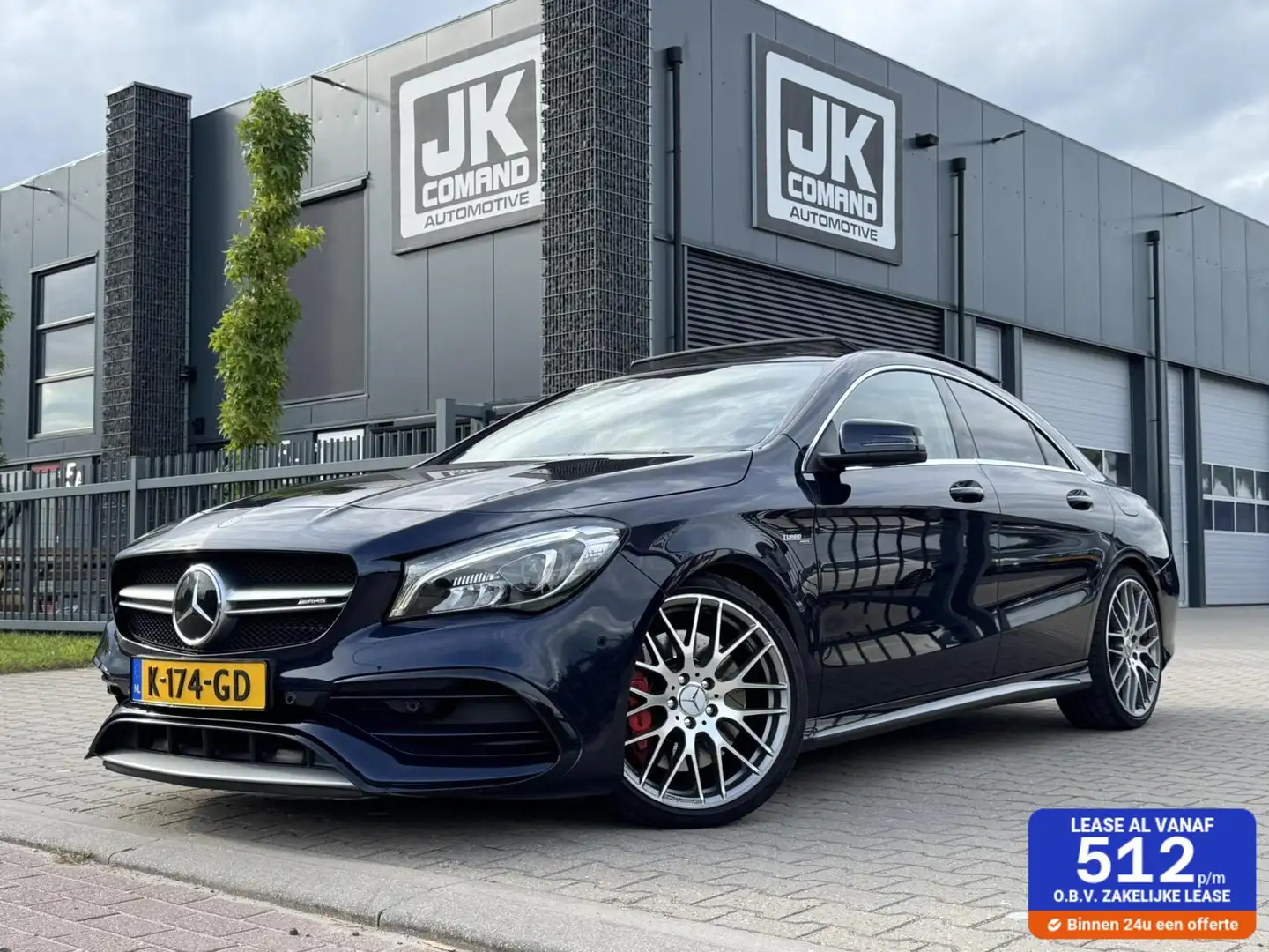 Mercedes-Benz CLA 45 AMG 4MATIC | Kuipst | Pano | Memory | Keyless | VOL Bleu - 1