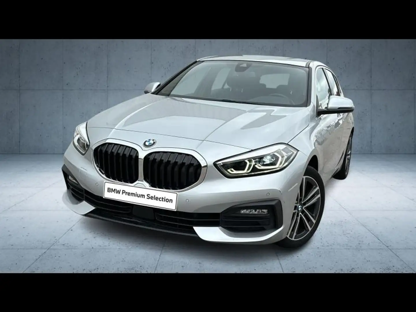 BMW 118 118dA 150ch Business Design 8cv Argent - 1