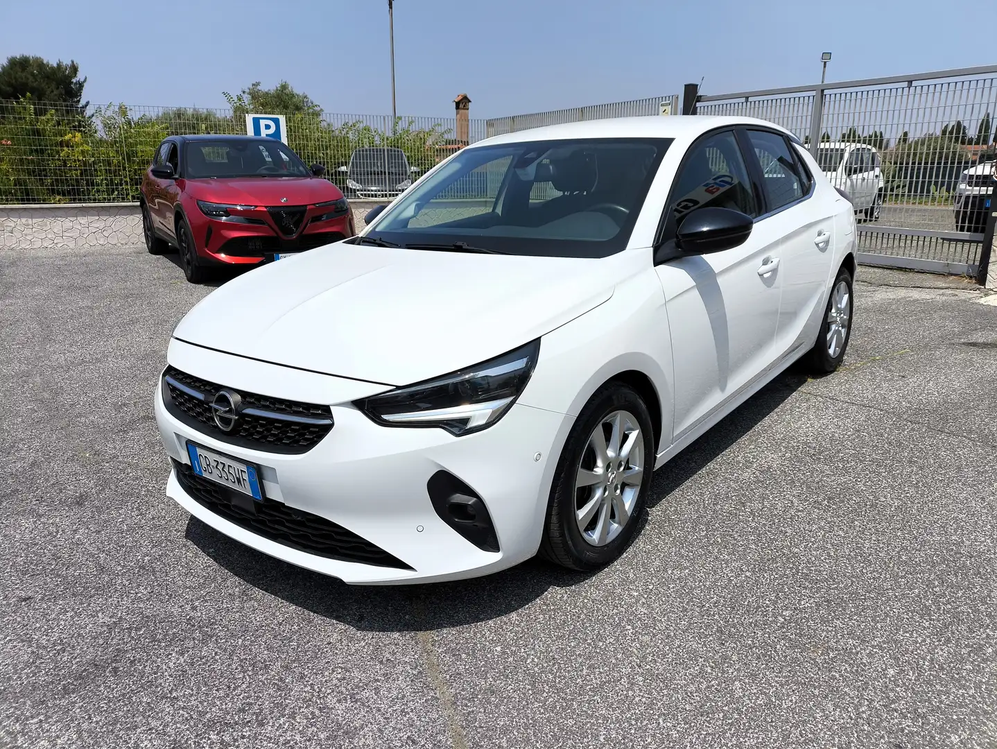 Opel Corsa 1.2 Elegance 100CV AT8 PREZZO REALE!! TAGLIANDATA Bianco - 2