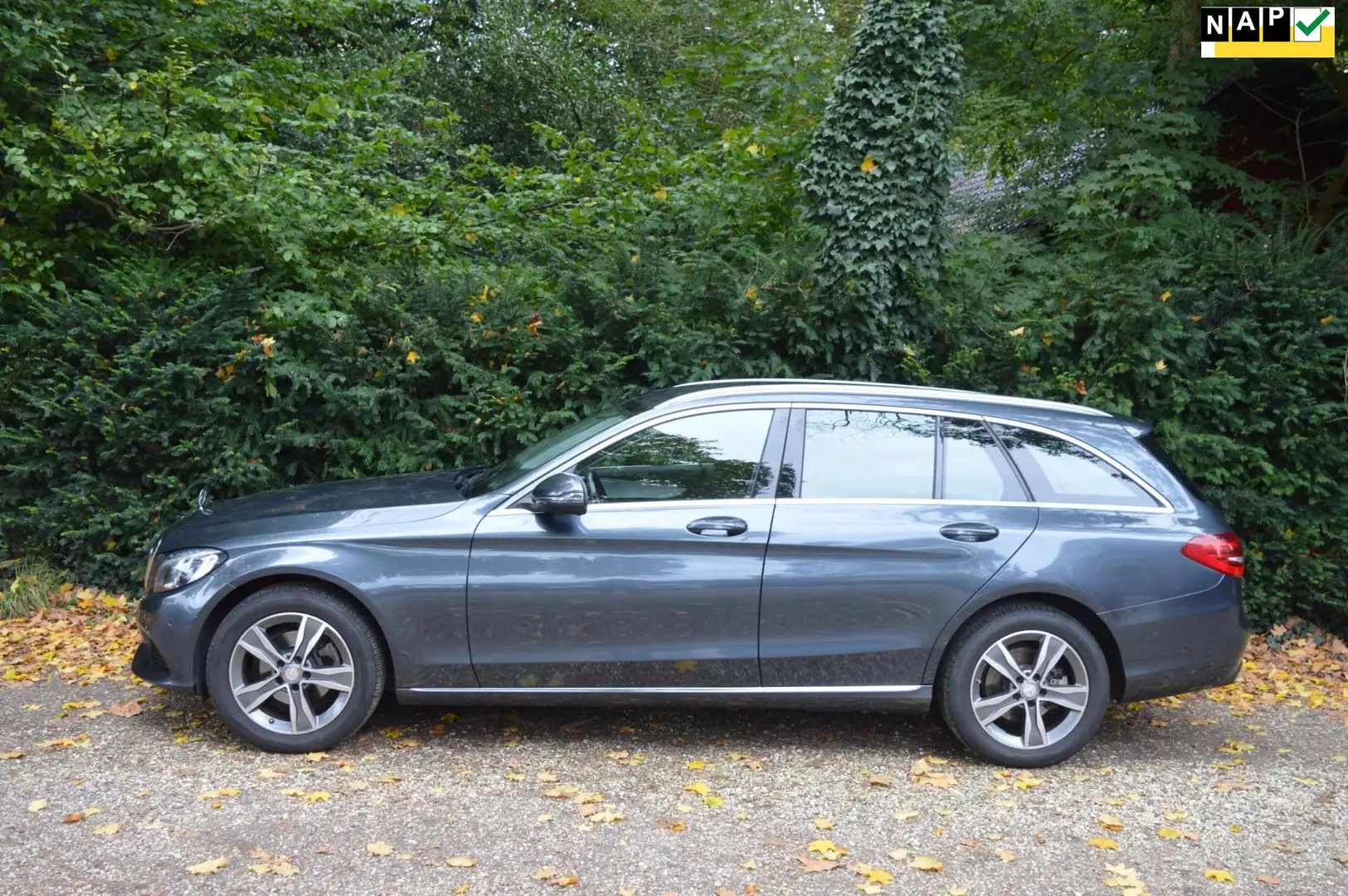 Mercedes-Benz C 180 Estate Prestige Half leer/160dkm Grijs - 1