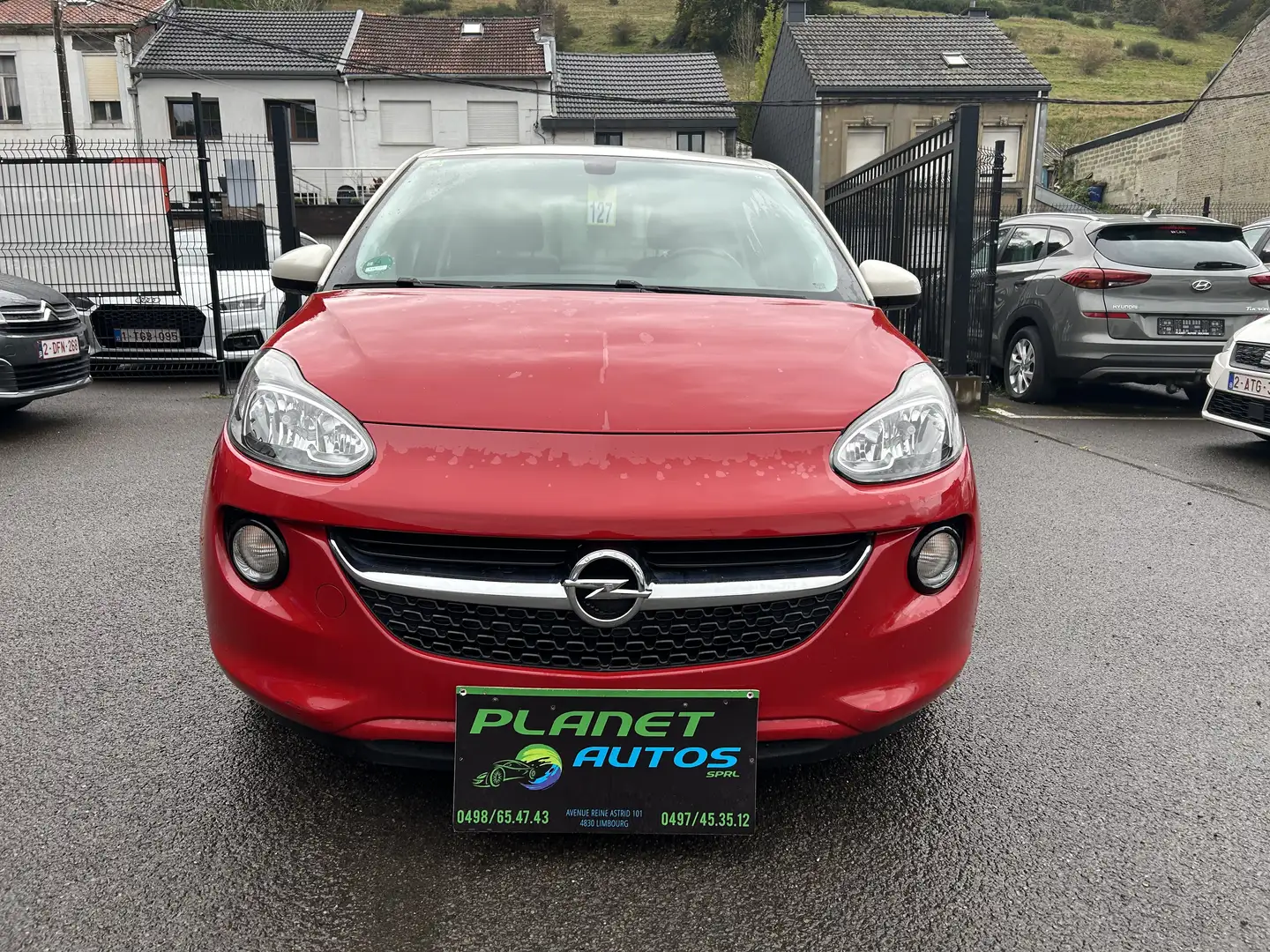 Opel Adam 1.2i 3 PORTE AIRCO BLUETOOTH GARANTIE 12 MOIS Rouge - 2
