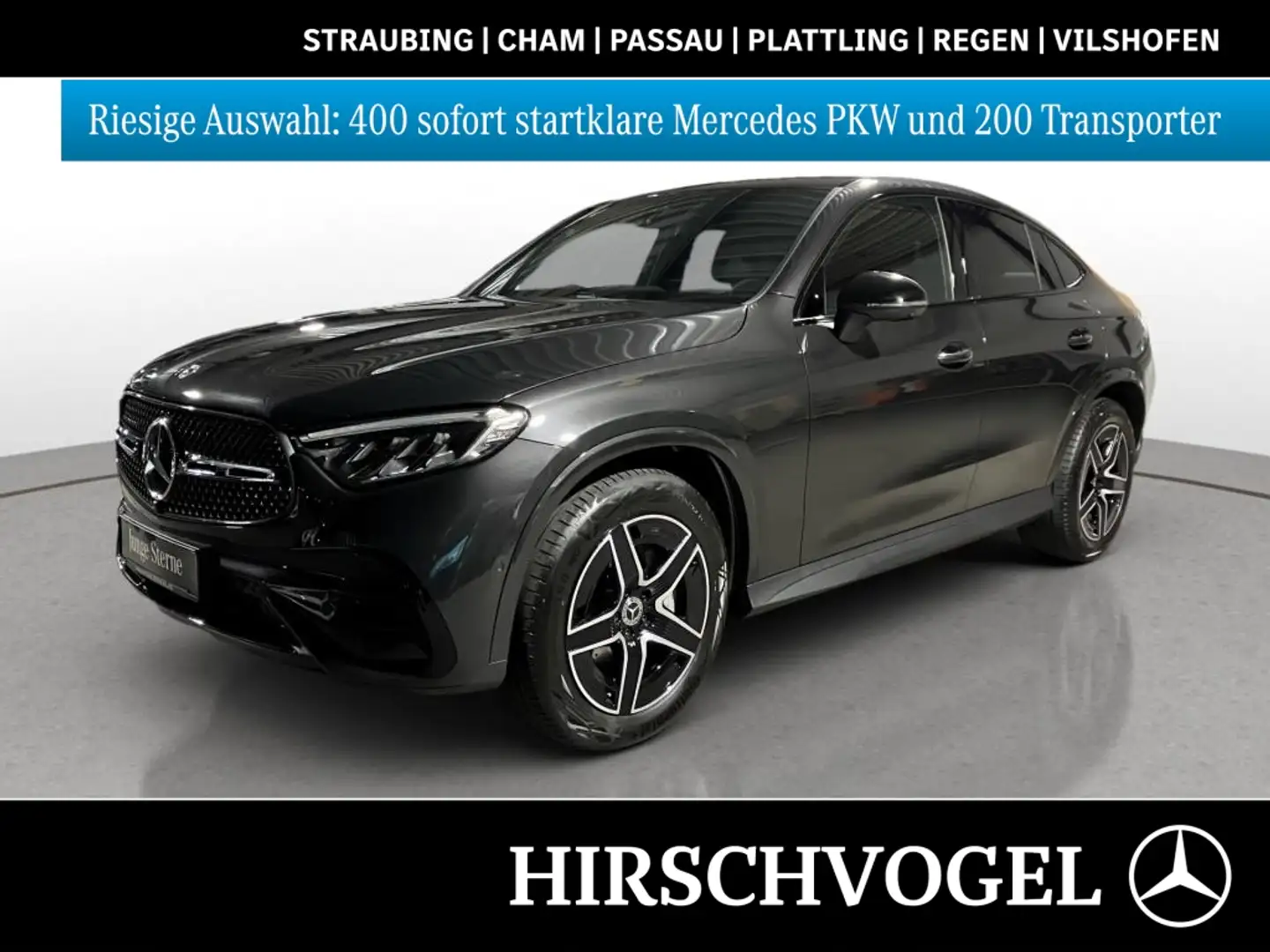 Mercedes-Benz GLC 200 4M EDITION AMG-Line+Night+AHK+DISTRONIC Grau - 1