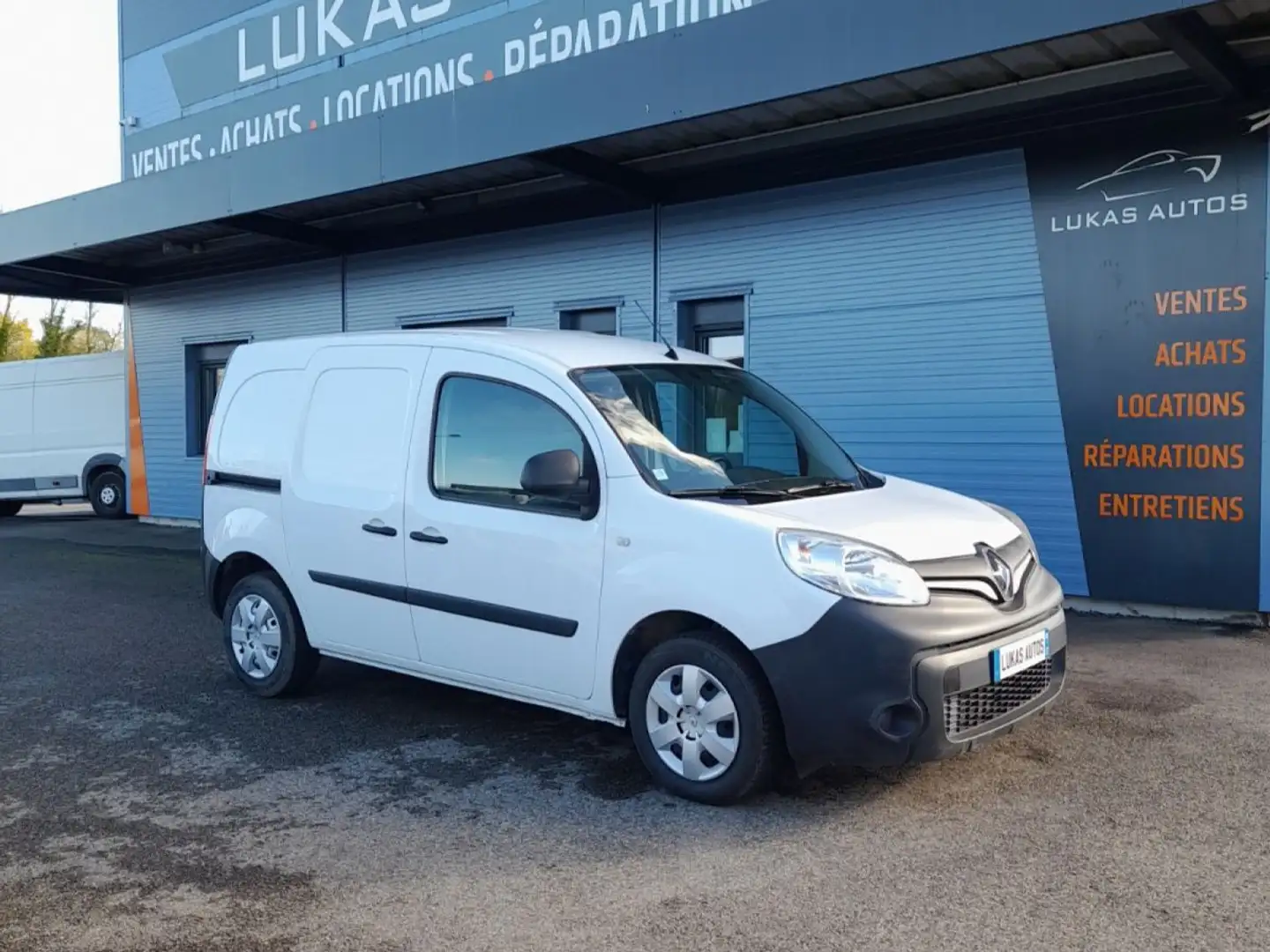 Renault Kangoo BLUE DCI 95 EXTRA R-LINK 3 PLACES PRIX 10500 HT Weiß - 1