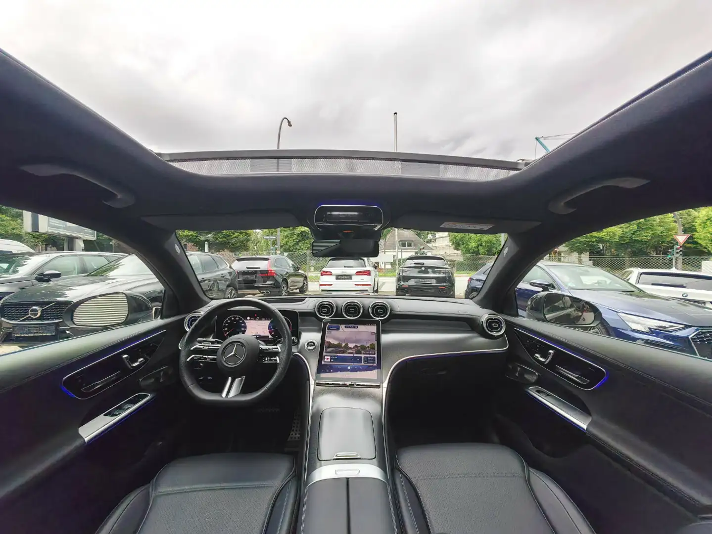 Mercedes-Benz GLC 450 AMG Coupe,Pan.Mass.Luftfed.HdUp360°AHK Gri - 2