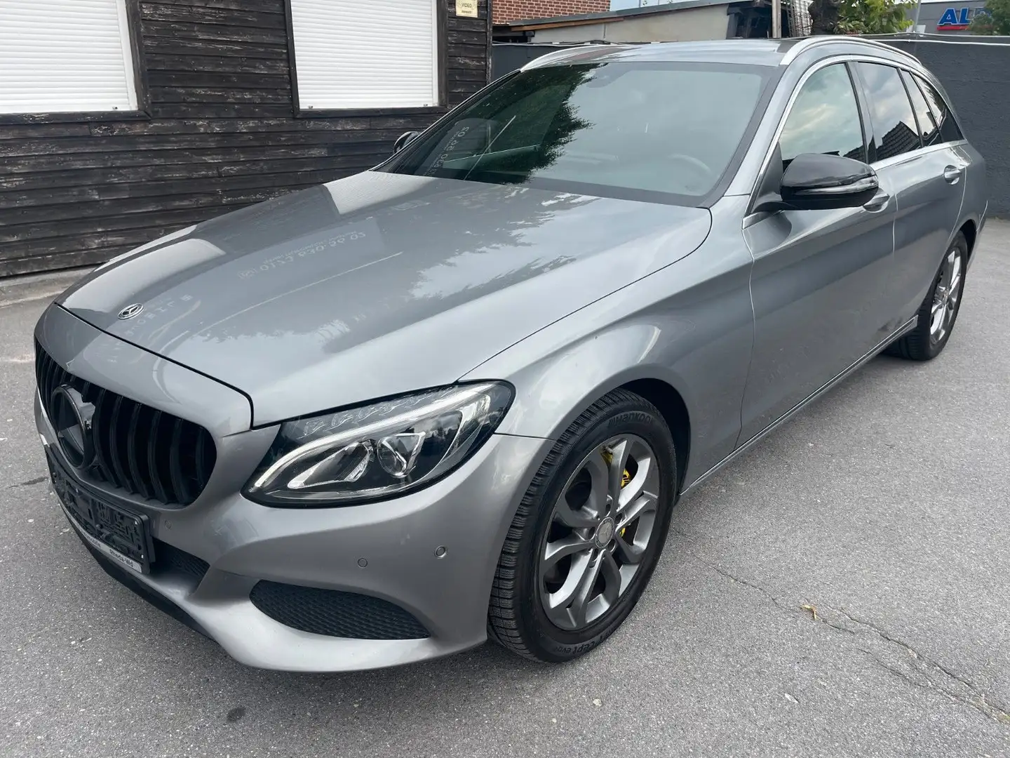 Mercedes-Benz C 250 d T LED*CARPLAY*LEDER*KLIMAAUT*STZHZG Silber - 1