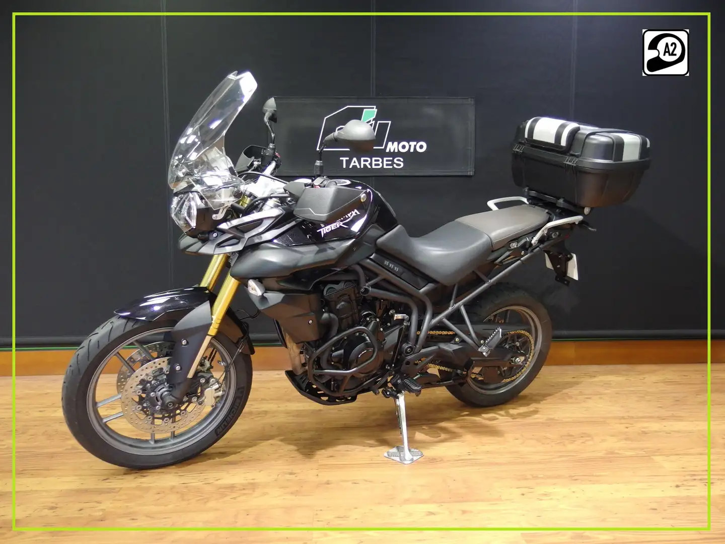 Triumph Tiger 800 Schwarz - 2