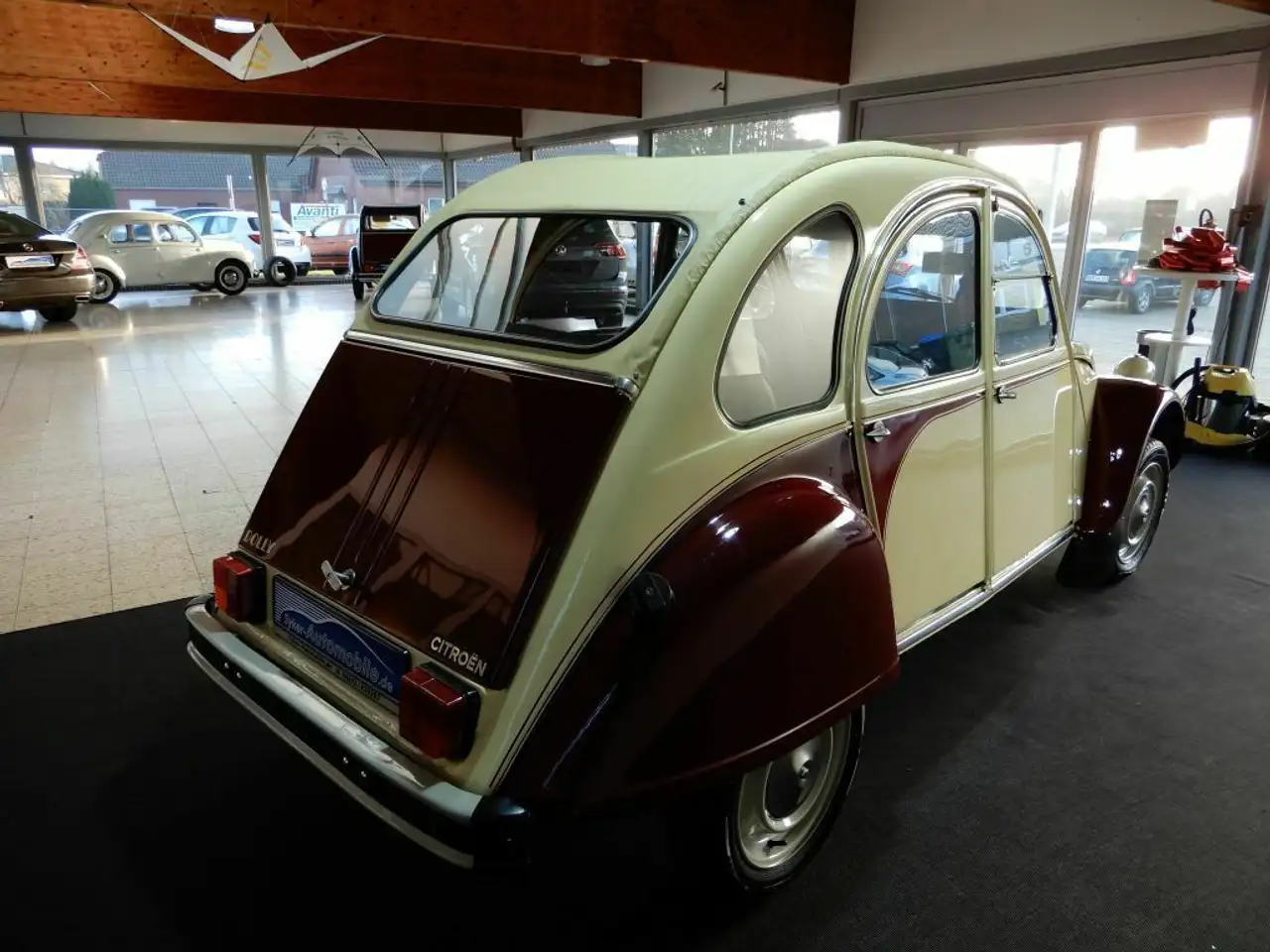 Citroen 2CV 6 Dolly, Verzinkter Rahmen, Wertgutachten, foto 4