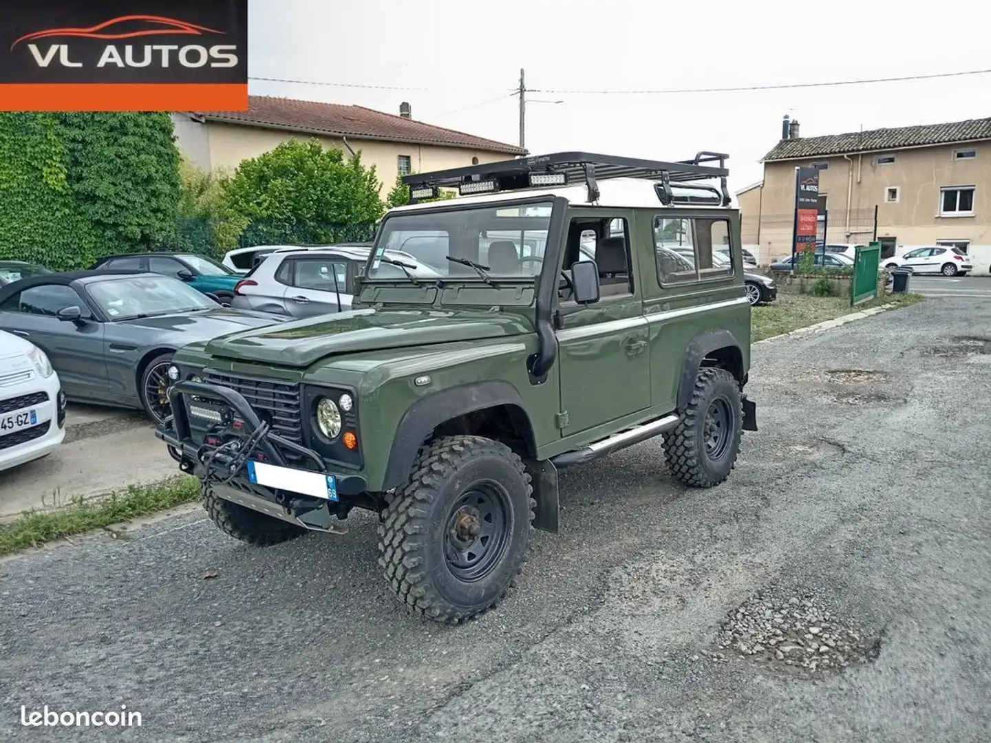 Land Rover Defender Superbe LAND ROVER 90 2.5 L TD 63228 km avec suivi Vert - 1