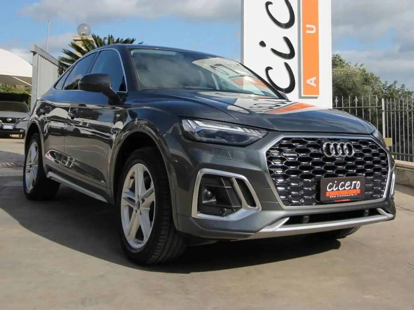 Audi Q5 Spb 40 tdi mhev 204 cv S line quattro 2022 Gris - 1