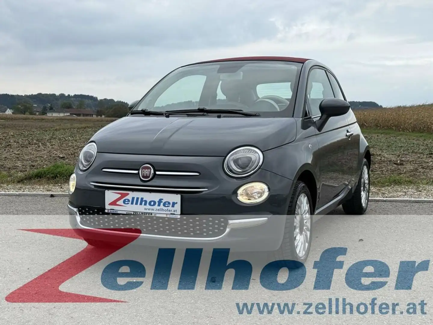 Fiat 500 500C 1,2 Fire 70 Lounge Grau - 1