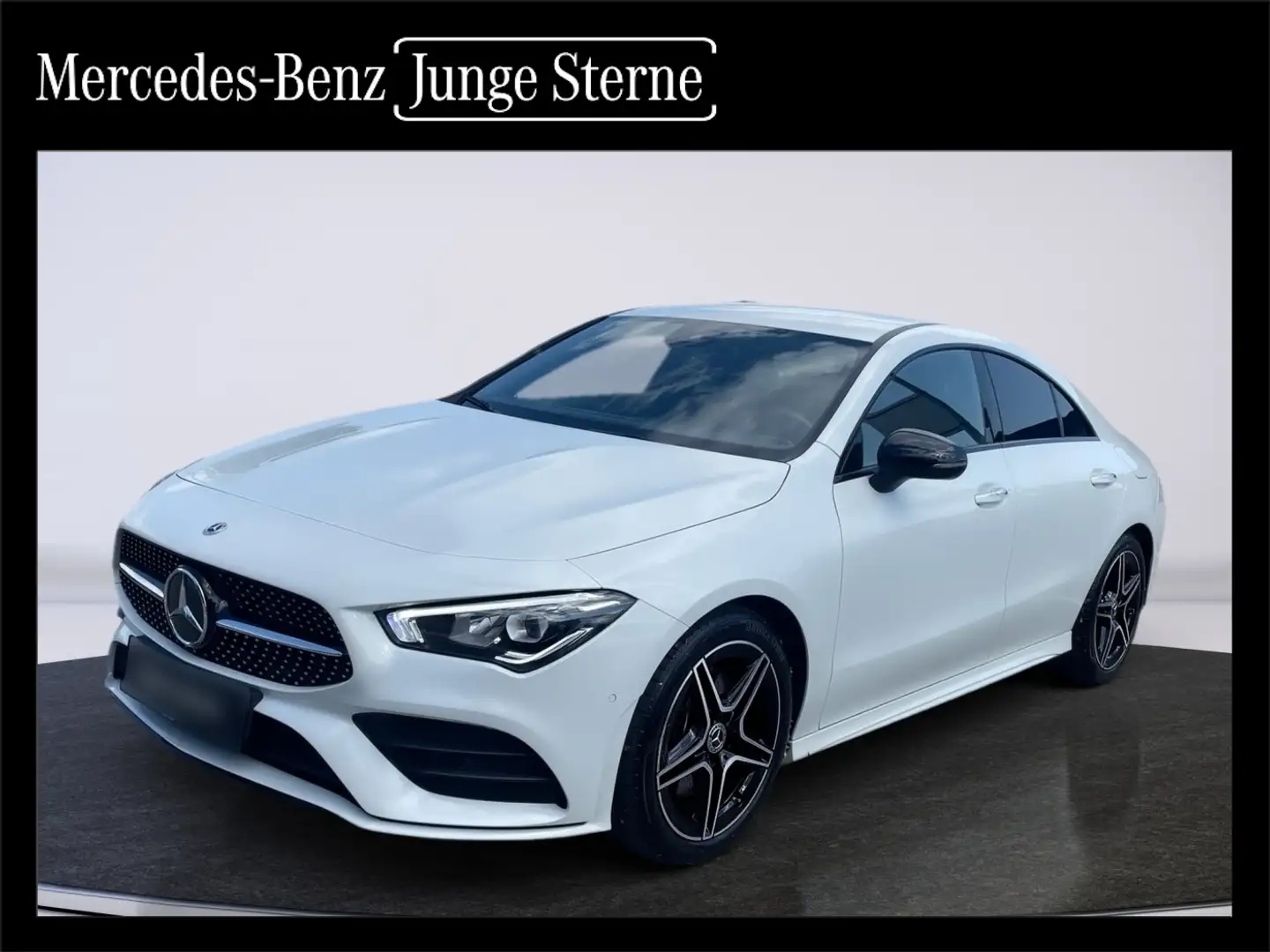 Mercedes-Benz CLA 200 4MATIC Coupé *Dis*Navi*Led*Night*Amb* Bianco - 1