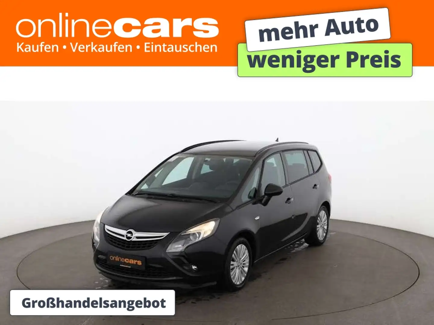 Opel Zafira C Tourer 1.6 CDTI 7-SITZER NAVI SITZHZG Schwarz - 1