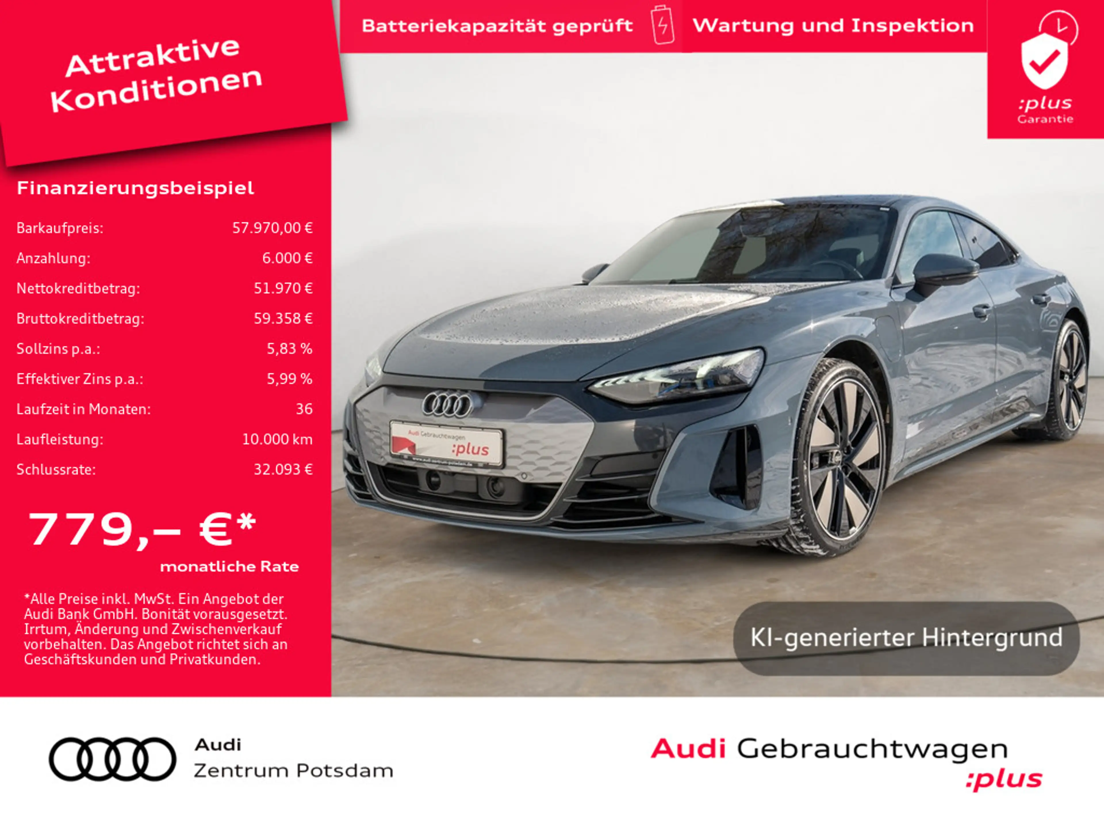 Audi e-tron GT quattro LASER 360° B&O PANO LUFT NA