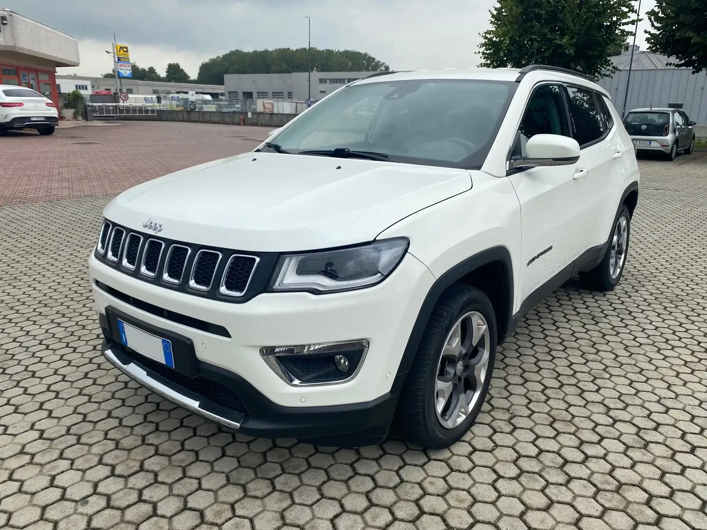 Jeep Compass Compass II 2017 2.0 mjt Limited 4wd 170cv auto Weiß - 1