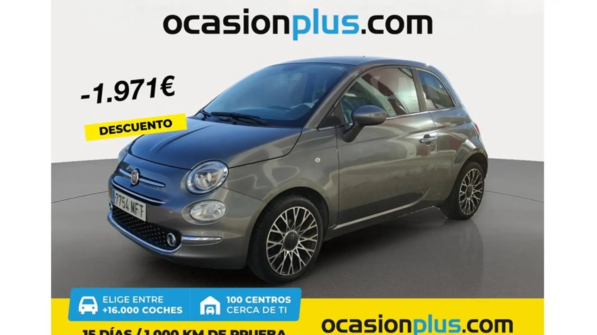 Fiat 500 1.0 Hybrid Dolcevita 52kW Grigio - 1