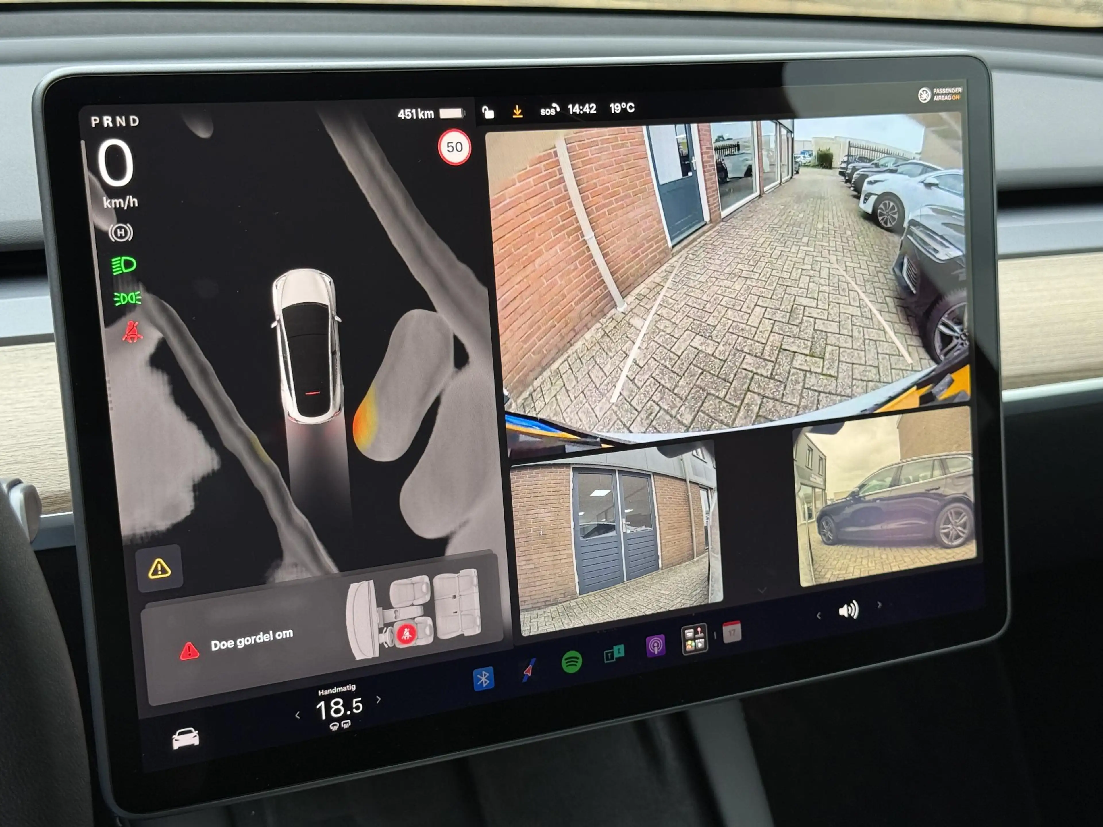 Tesla Model Y Long Range AWD 75 kWh SOH 93% | Lederen bekleding — photo 8