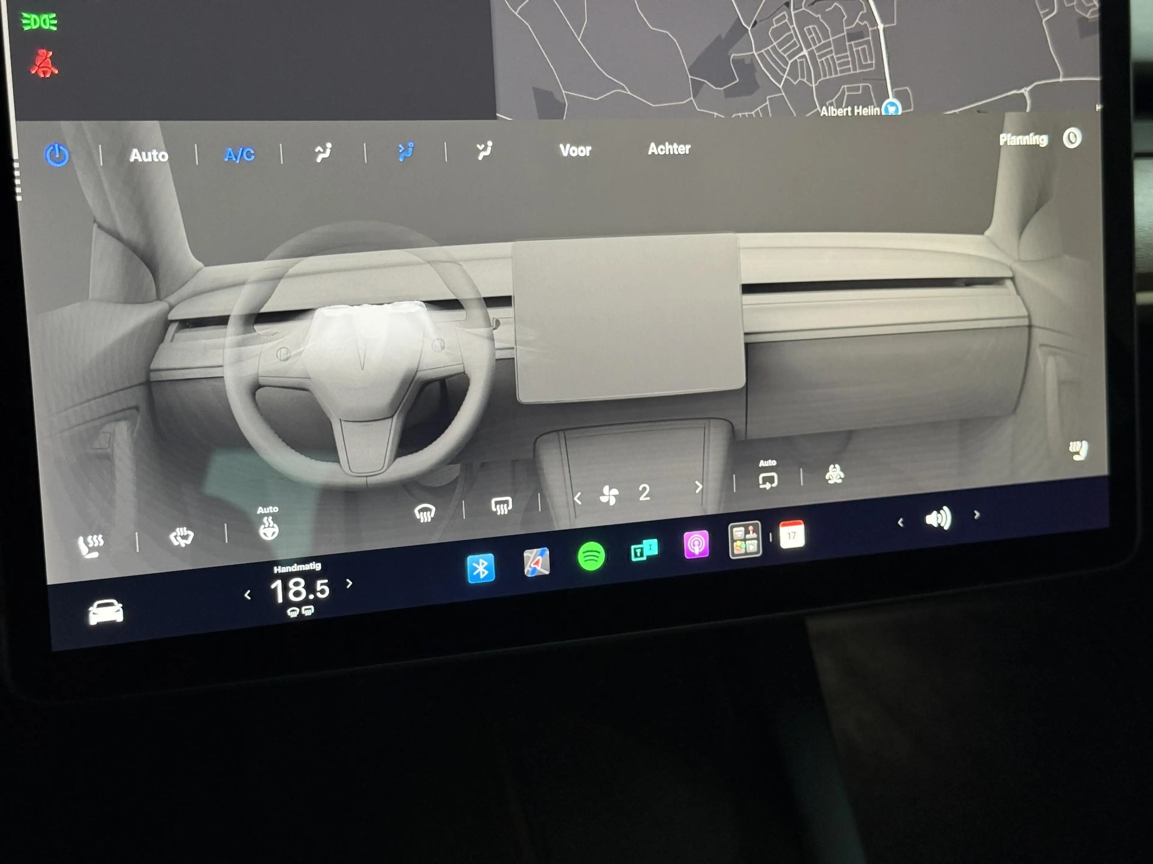Tesla Model Y Long Range AWD 75 kWh SOH 93% | Lederen bekleding — photo 10