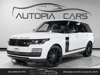 White 2022 Land Rover Range Rover SUV / Crossover All-Wheel Drive 8-Speed Automatic