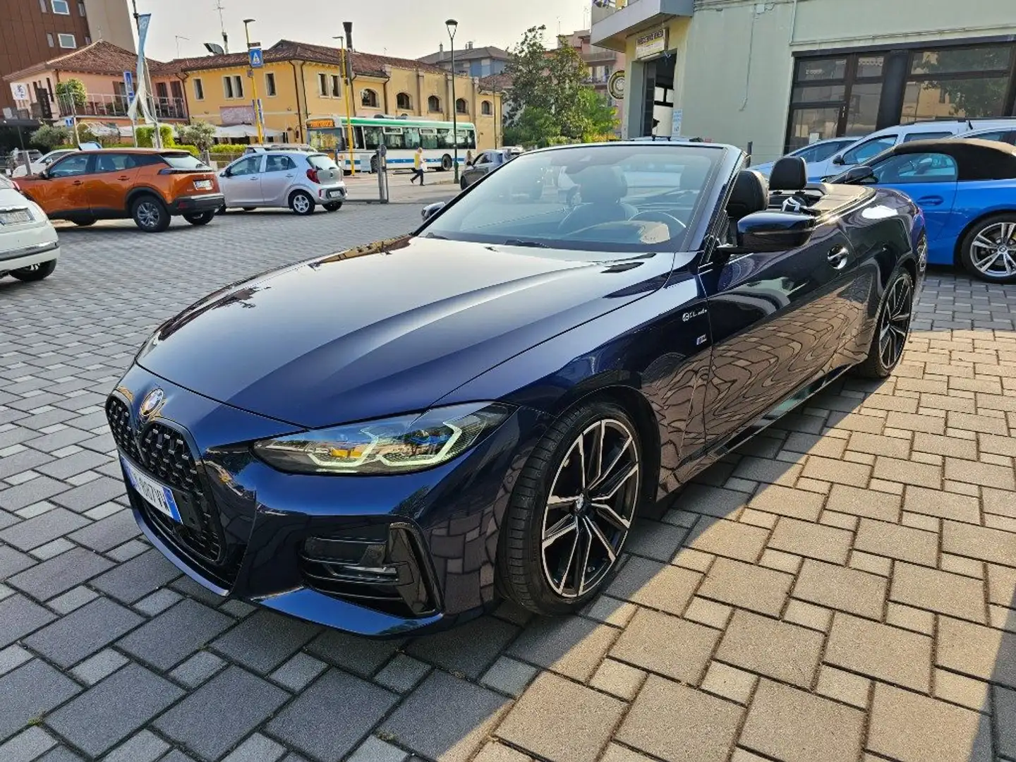 BMW 420 d 48V Cabrio Msport   *FULL* Blu/Azzurro - 2