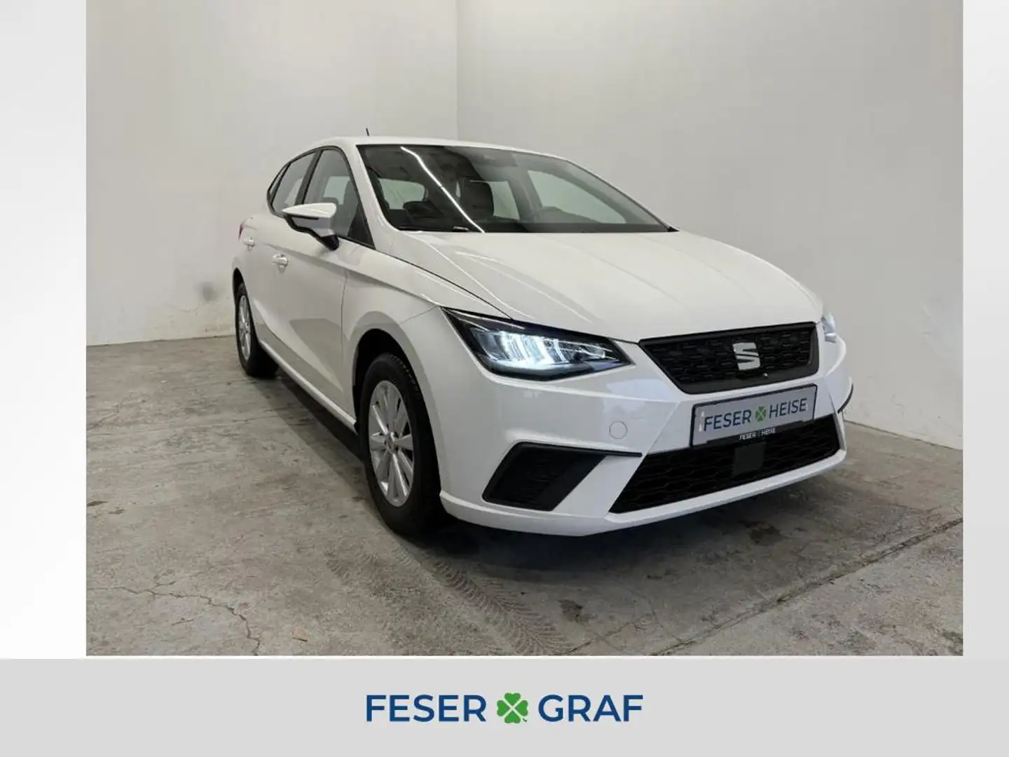 SEAT Ibiza Style 1.0 TSI Sitzhzg./LED/Climatronic Weiß - 1
