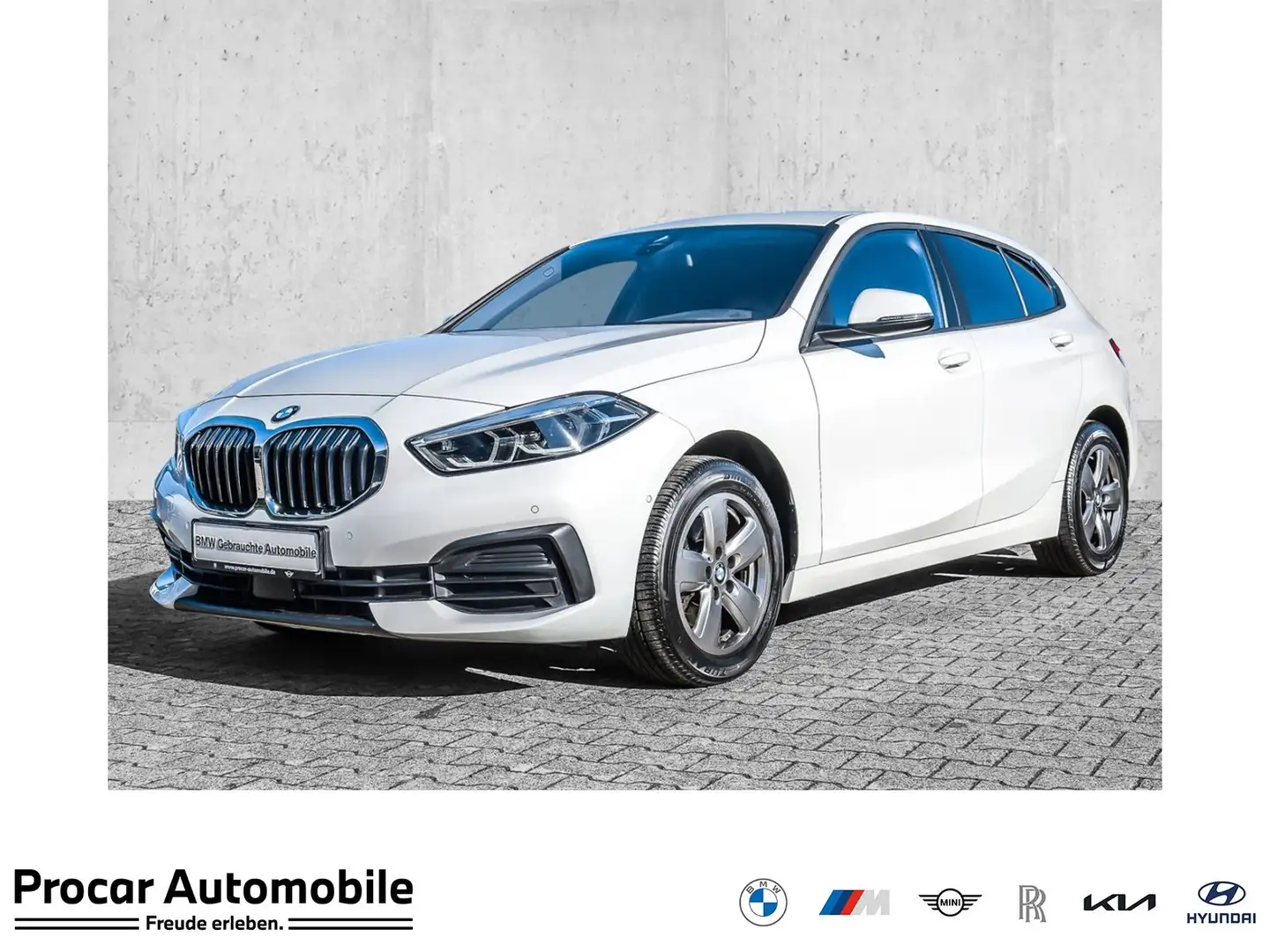 BMW 116 d 5-Türer Advantage AHK Lenkradheiz. LC Prof. LED Weiß - 1