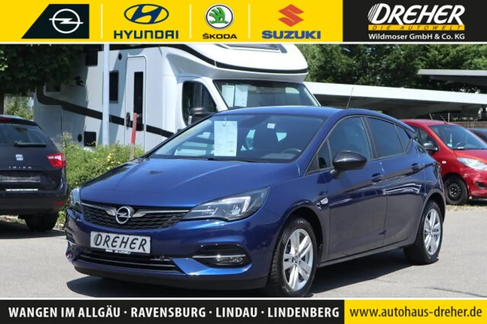 Opel Astra Astra K 1.2 Turbo Edition Navi/Klima/Sitzhzg. LED Bleu - 1